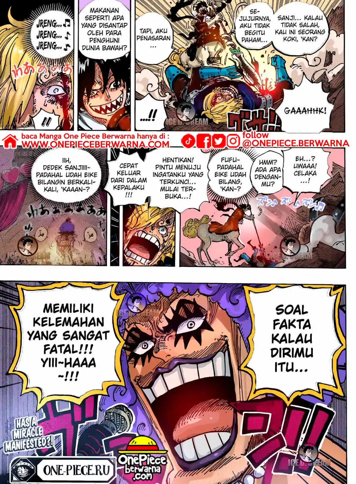 One Piece 1195 1196 1197 bahasa indonesia
